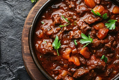 Szegediner Gulasch – Schwein & Sauerkraut | Rezept