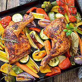 Rezept: Ofenhühnchen | Handelshof