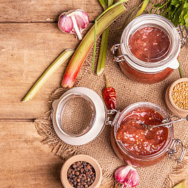 Rhabarberchutney | Rezept | Handelshof