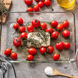 Bougiourdi – griechischer Tomatenauflauf | Rezept | Handelshof