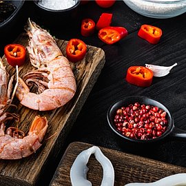Rezept - Gebratene Garnele mit Mango-Chutney | Handelshof