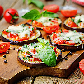 Pizza mit Auberginen-Boden | Handelshof
