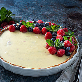 Weiße Schokoladen Tarte | Selecct | Rezept | Handelshof