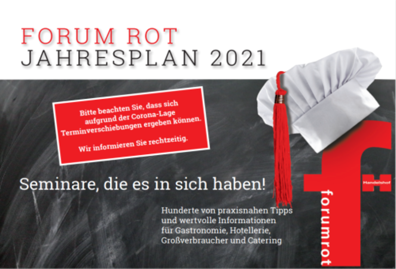 Forum Rot Jahresplan 2021 