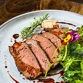Tagliata vom Hirschrücken | Handelshof