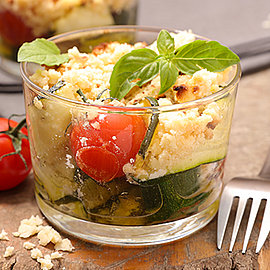 Herzhafter Gemüse-Crumble | Rezept | Handelshof