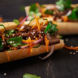 Rezept: Banh Mi mit Rindfleisch | Handelshof