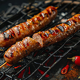 Dreifach-Wurstspieß der Extraklasse | Leckeres Rezept | Handelshof