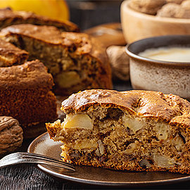 Apfel-Walnuss- Kuchen Rezept | Handelshof