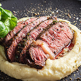 Selecct-Rezept: Mit Talisker Storm flambiertes Entrecôte vom US-Rind | Handelshof