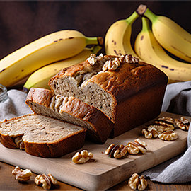 veganes Bananenbrot | Rezept | Handelshof