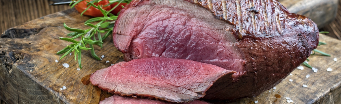 Braten und Roastbeef Hirschbraten aus dem Handelshof