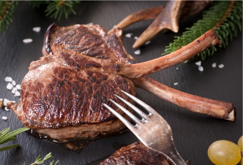 Hirschfleisch Zubereitetes Hirschfleisch