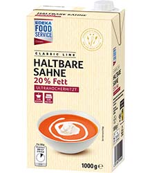 EDEKA Foodservice Classic Haltbare Sahne