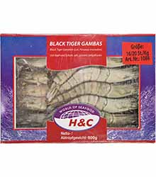 Haak & Christ Black Tiger Gambas-Erzeugnis