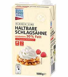 EDEKA Foodservice Classic Haltbare Schlagsahne