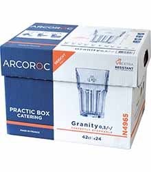 Arcoroc Longdrinkgläser Granity, 24 Stück
