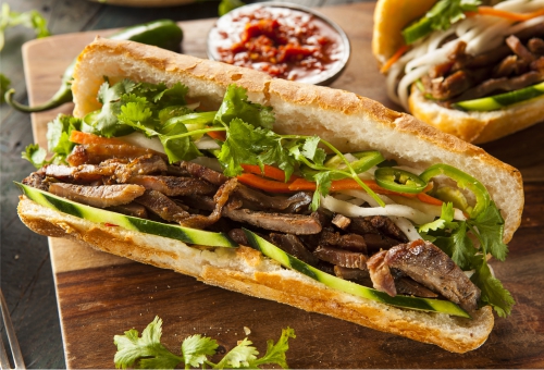 Banh Mi Vietnamesisches Baguette Banh Mi Vietnamesisches Baguette