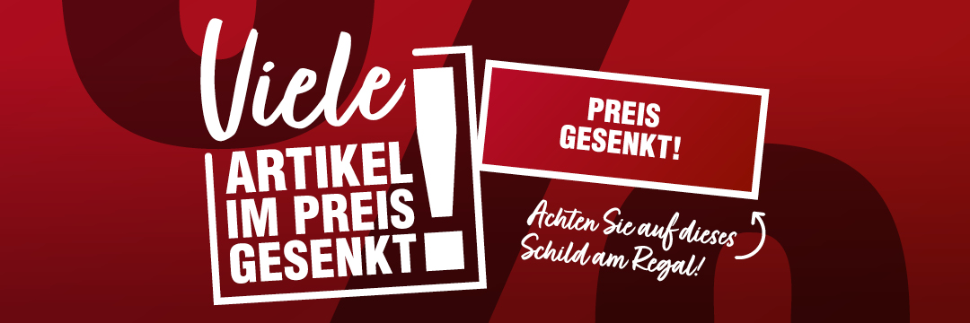 Im Preis gesenkt: Headerbanner