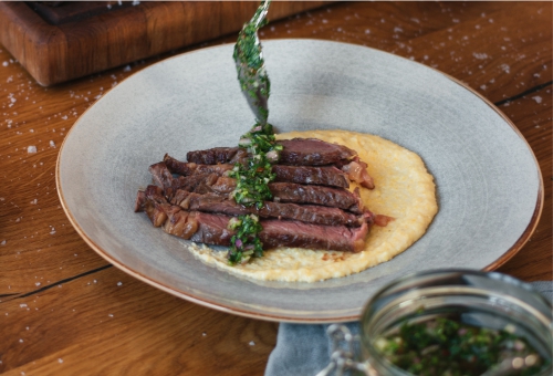 Chimichurri auf Clubsteak Chimichurri auf Clubsteak