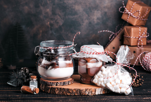 Kuchenmischung im Glas Kuchenmischung für Glühweinkuchen im Glas zum Verschenken