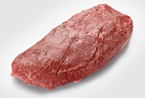 Schaufelbraten Ein rohes Stück Schaufelbraten