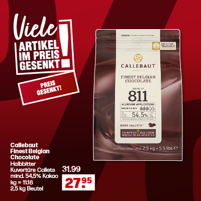 Im Preis gesenkt: Callebaut Chocolate