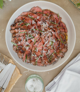 TAGLIATA VOM FLANK-STEAK