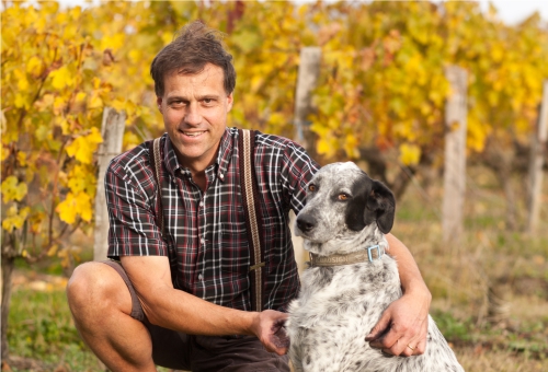 Stefan Paeffgen mit Hund