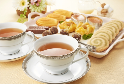 Eigenschaften von Teebutter Teatime mit Teegebäck
