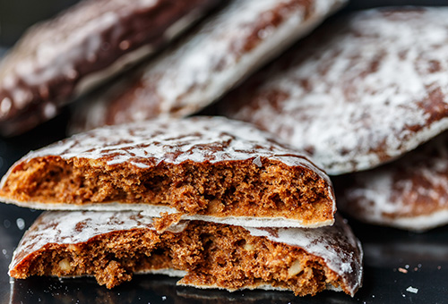 Elisen Lebkuchen im Close Up