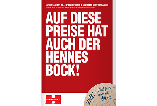 Ausgabe 1: Sonderwerbung Köln Deckblatt der 1. Sonderwerbung der Kölner Aktionstage