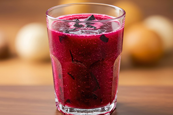 Frischer Kanji aus dem Glas